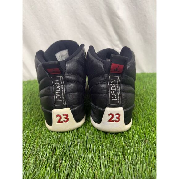 Size 8.5 -‎ Jordan 12 Retro Playoff black white fire Jordan main image 6